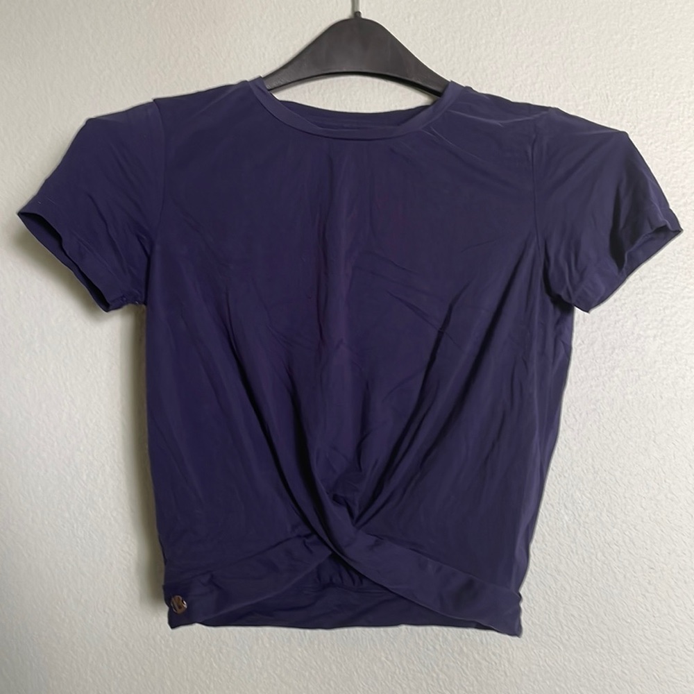 Buff bunny cropped workout top, small